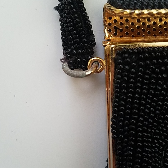 Vintage hand-beaded handbag with Italian beads - Picture 8 of 8